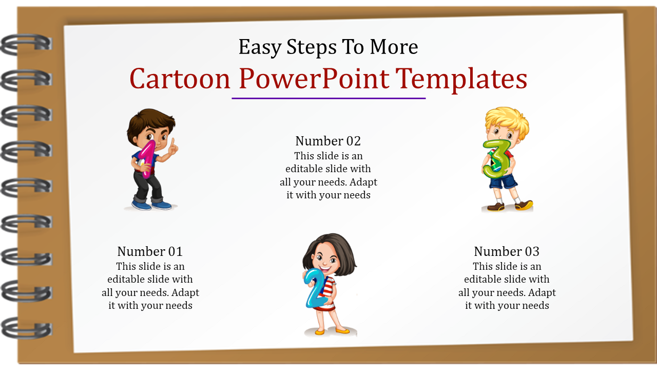 cartoon powerpoint templates-Easy Steps To More Cartoon Powerpoint Templates